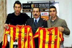 La presentazione di Giampà con la maglia del Catanzaro